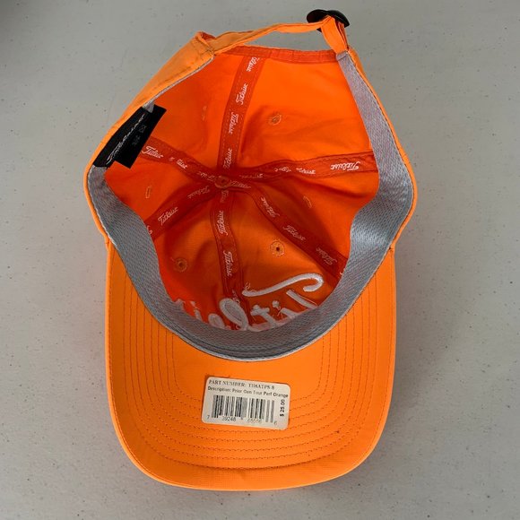 Titleist orange golf hat - Picture 8 of 8